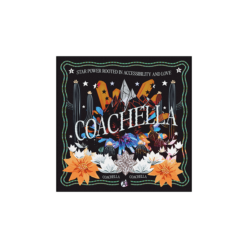 Star Power Silk Scarf – Coachella Store