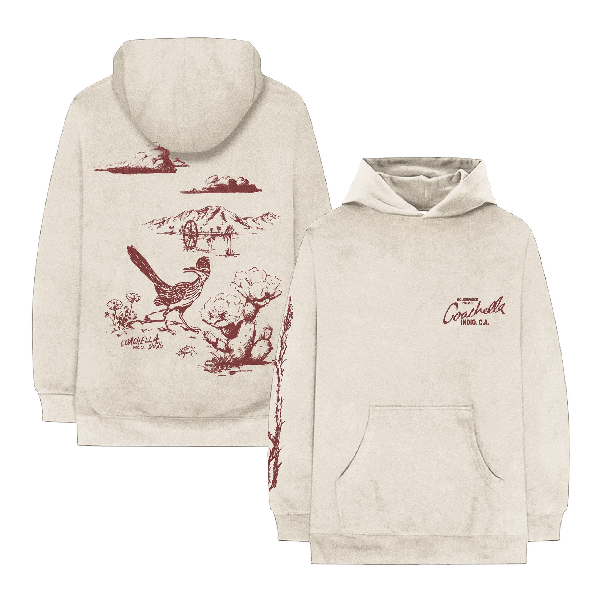 Desert Sketchbook Hoodie - Amex® Exclusive – Coachella Store