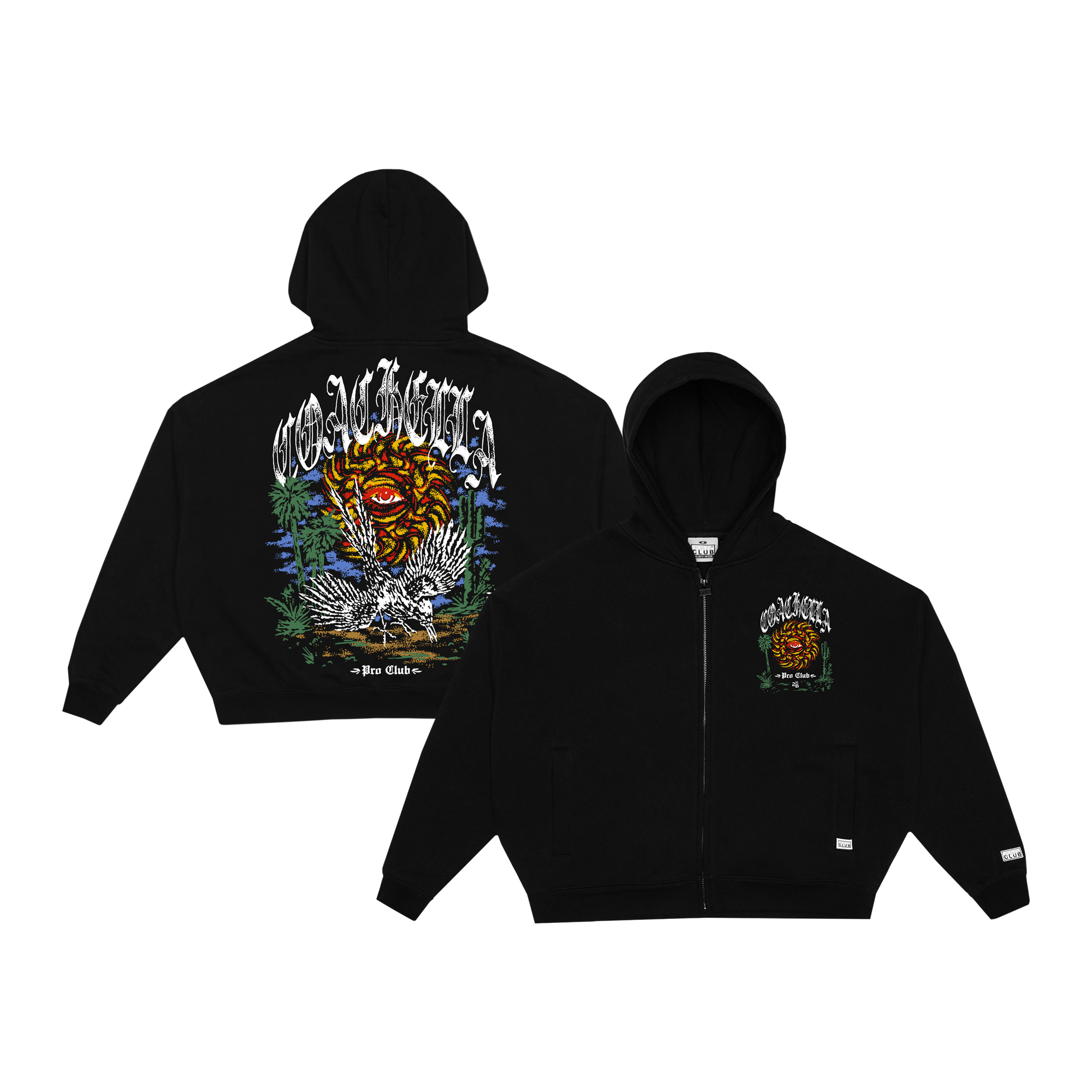 ProClub x Victor Koast Hoodie – Coachella Store