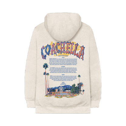 Coachella Pastels 2026 Lineup Hoodie