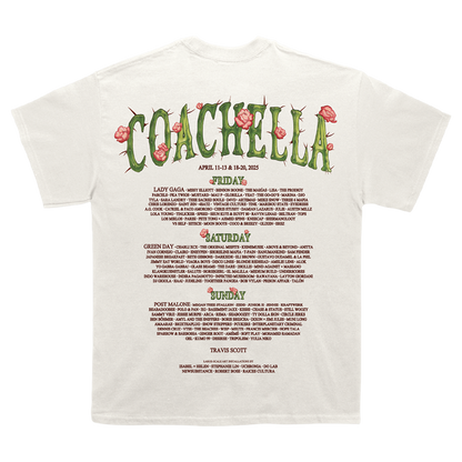 Cactus Flower 2025 Lineup Tee