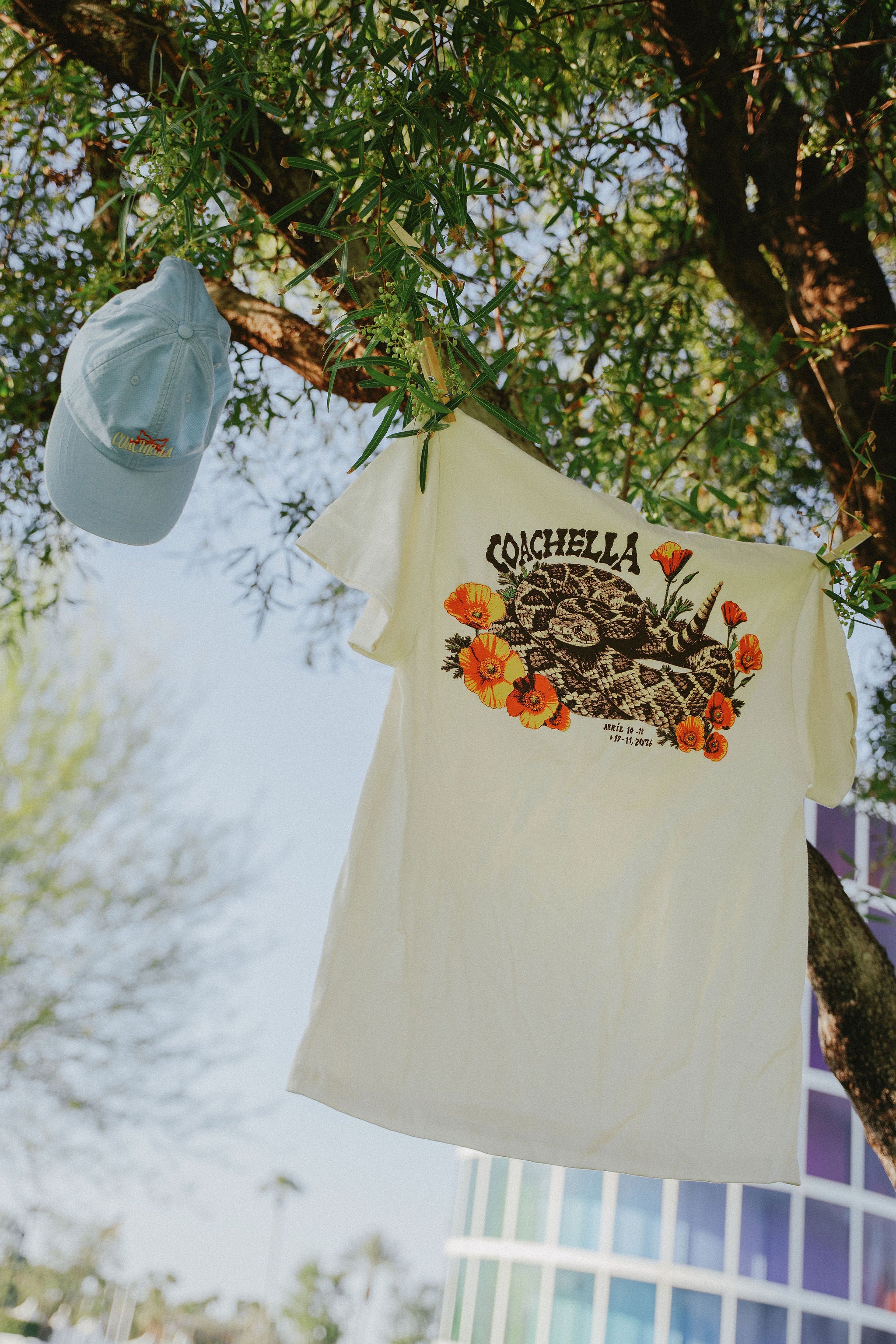 Ophidian & Poppies Tee – Coachella Store