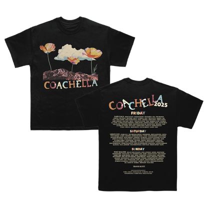 Coachella - Collage Lineup T-Shirt