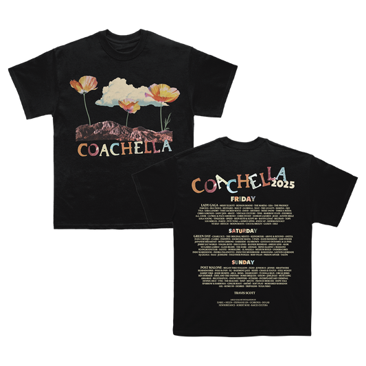 Coachella - Collage Lineup T-Shirt