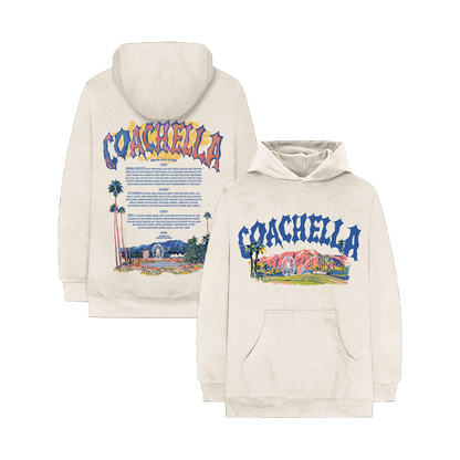 Coachella Pastels 2026 Lineup Hoodie