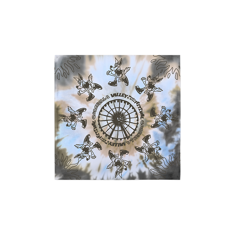 Desert Dog Tie-Dye Bandana