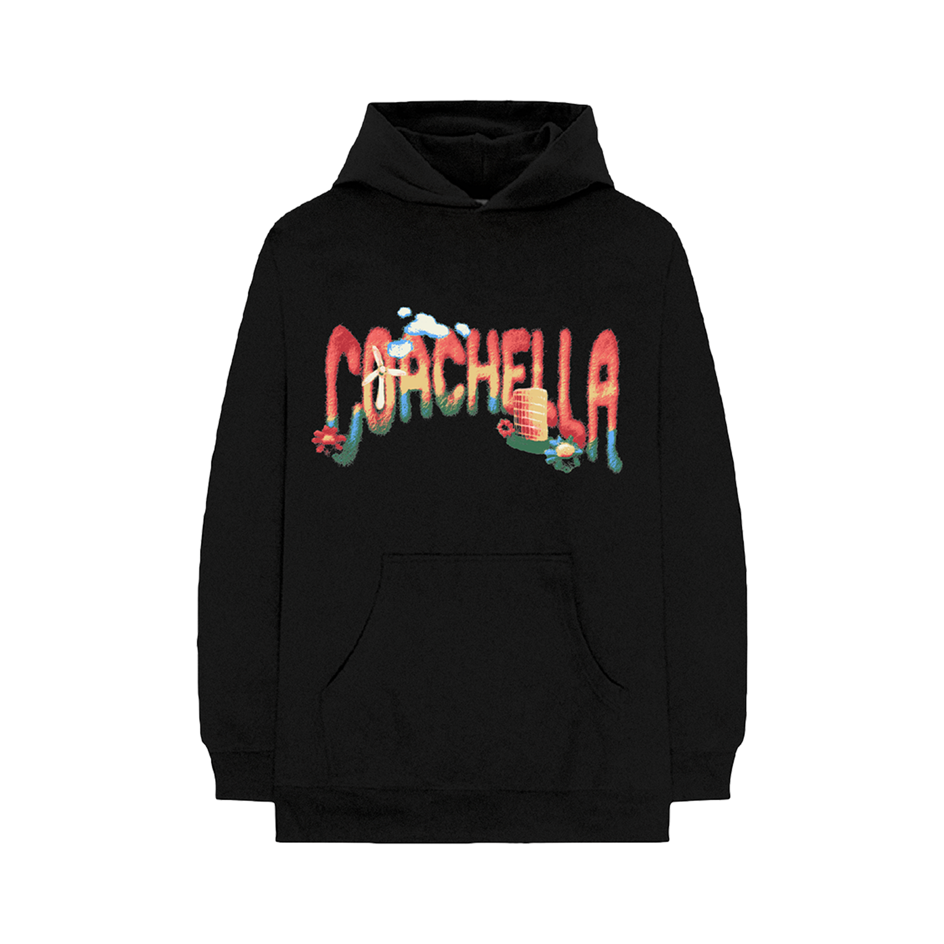 Felt Cute 2026 Lineup Hoodie – Coachella Store