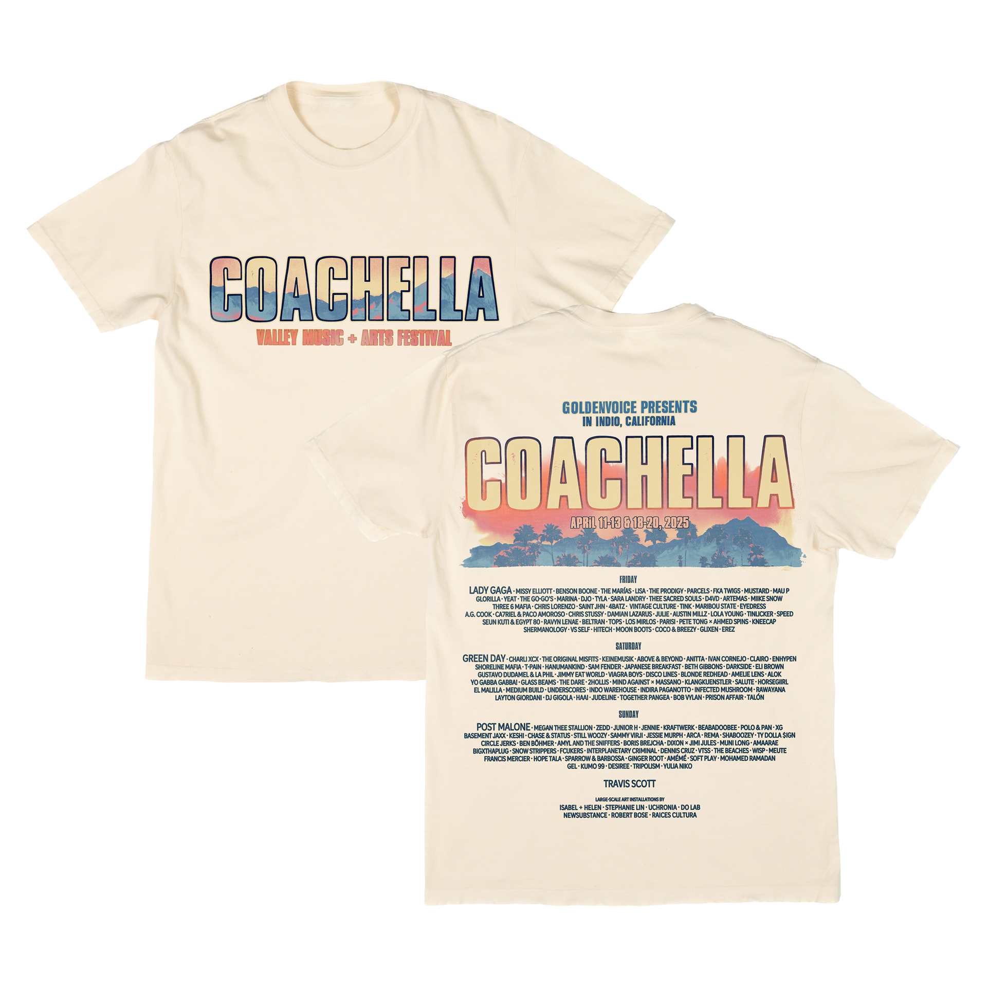 【匿名配送】Coachella 2025 XG 会場限定Tシャツ　Lサイズ Coachella 2025 XG 会場限定T 3XLサイズ - メルカリ