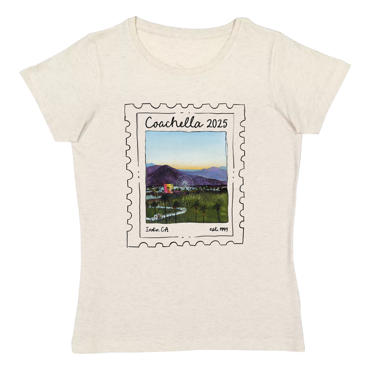 Desert Views Stamp Tee