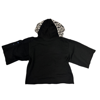 SUAY x Coachella Reclaimed Zip Hoodie - Black