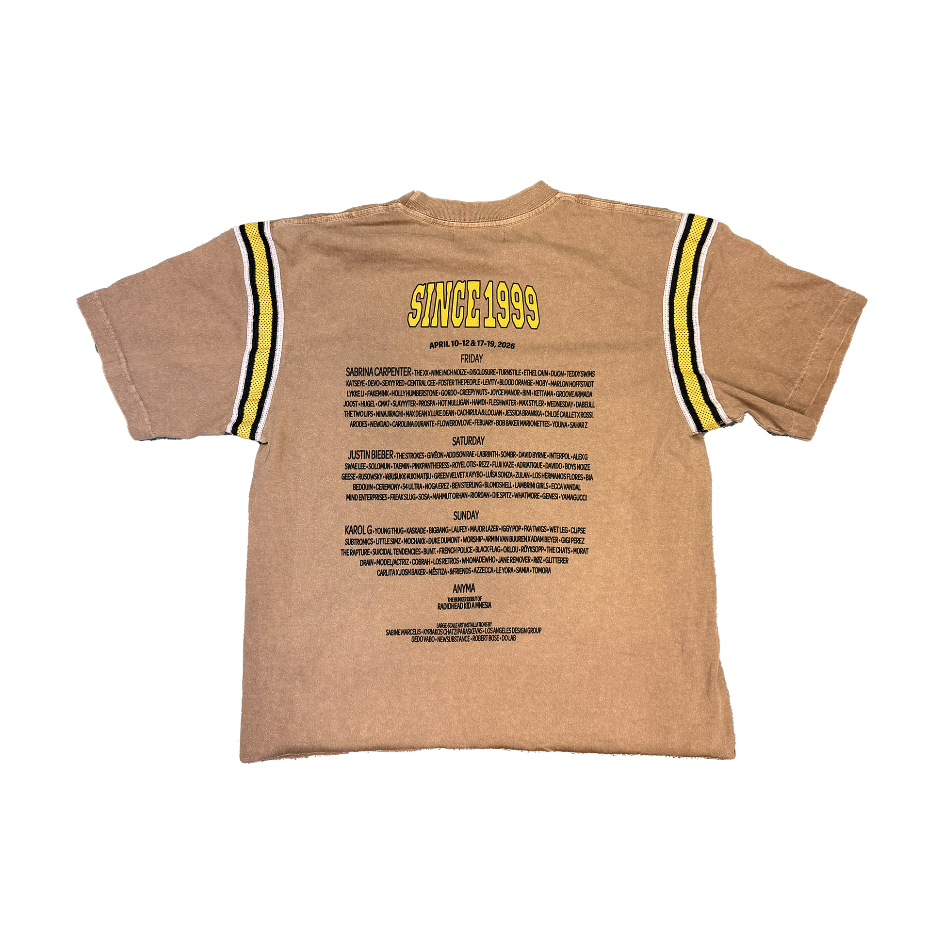 SUAY x Coachella Lineup Tee – Coachella Store