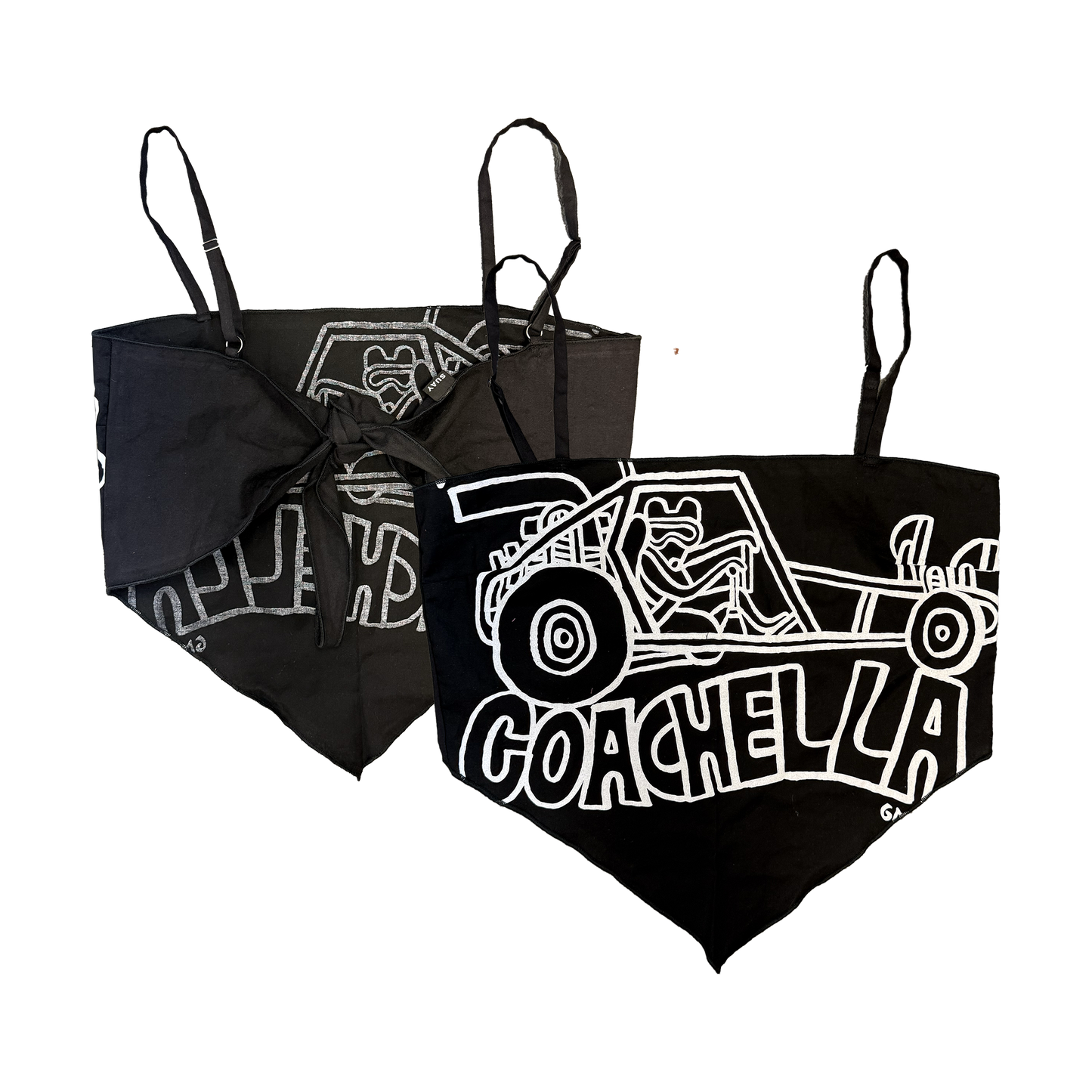 SUAY x Coachella Desert Rat Bandana Top
