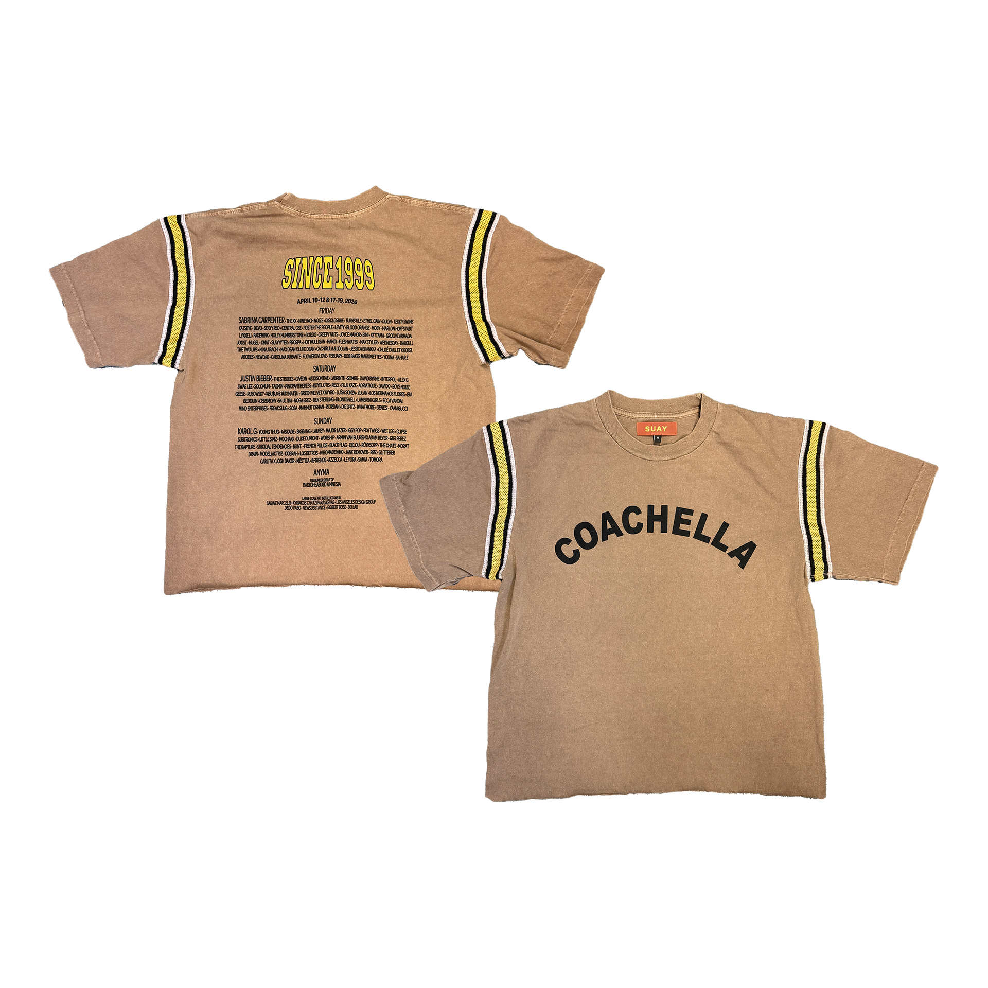XG Coachella 2025 Limited Edition T-shirt, Size S