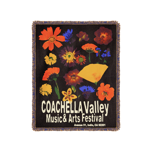 Pressed Flowers Blanket