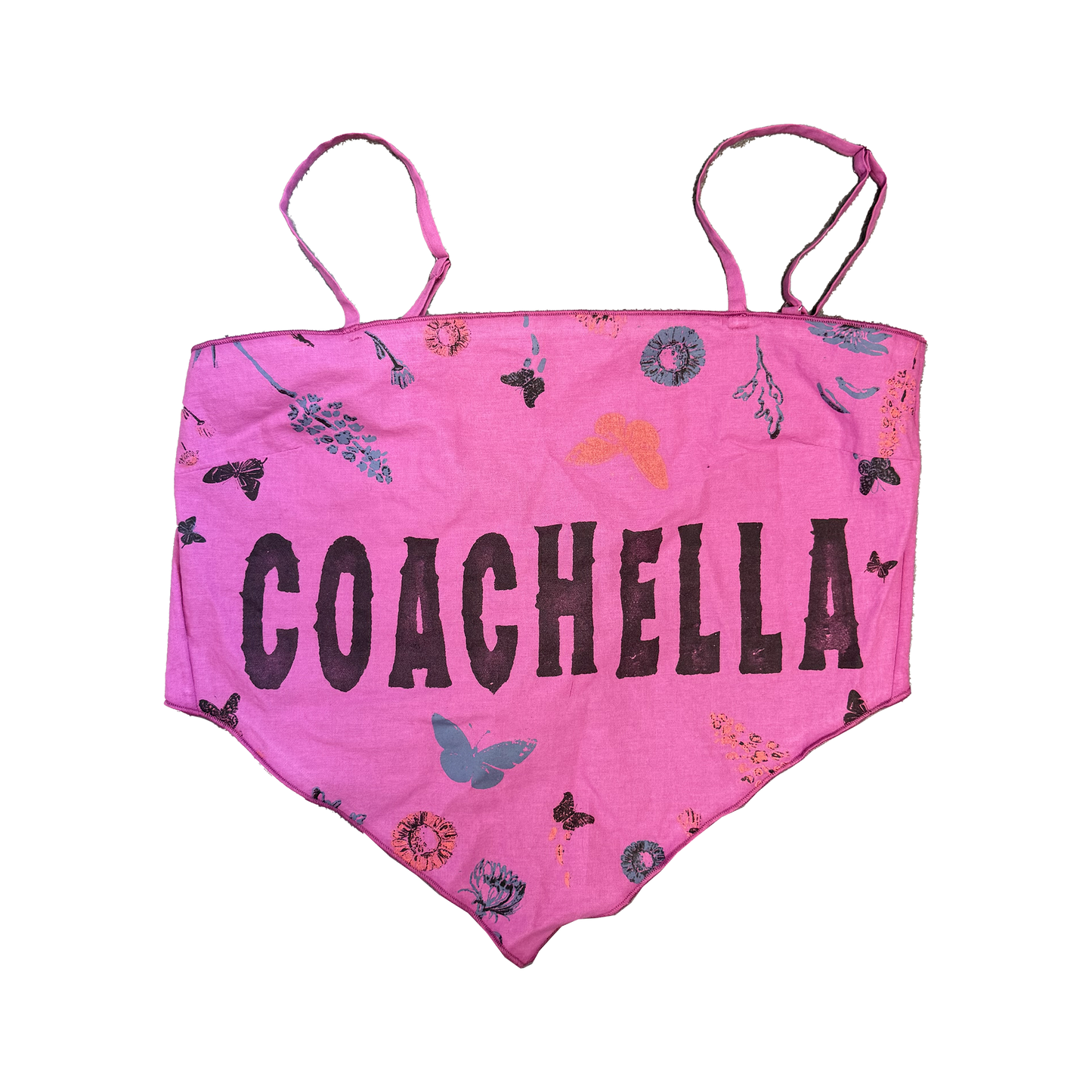 SUAY x Coachella Monarchs Bandana Top