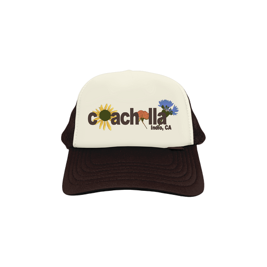 Pressed Flowers Trucker Hat