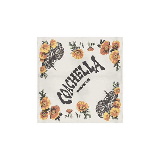 Ophidian & Poppies Bandana